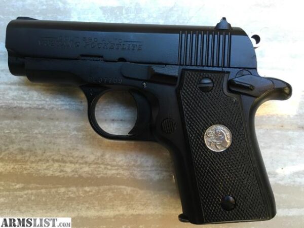 ARMSLIST - For Sale/Trade: Colt Mustang Pocketlite .380
