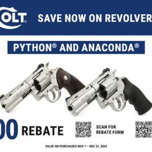 Colt BP4WTS Python .357 Magnum Revolver
