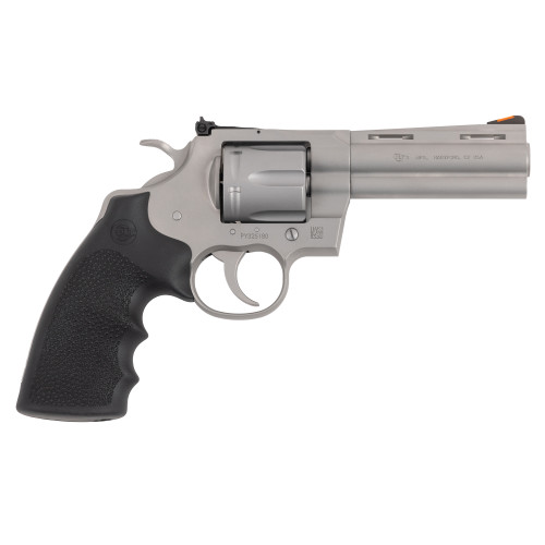 Colt Python 357 Magnum/38 Speical, 4.25" Barrel, Black Grips, 6rd - Collector Guns | The Gun Shop