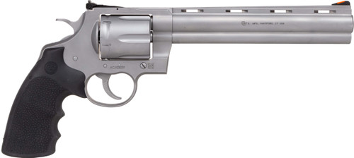 Colt Python 357 Magnum, 8" Barrel, Stainless Steel, Black Rubber Grip, 6rd - Call of Duty Modern Warfare 2 | The Gun Shop
