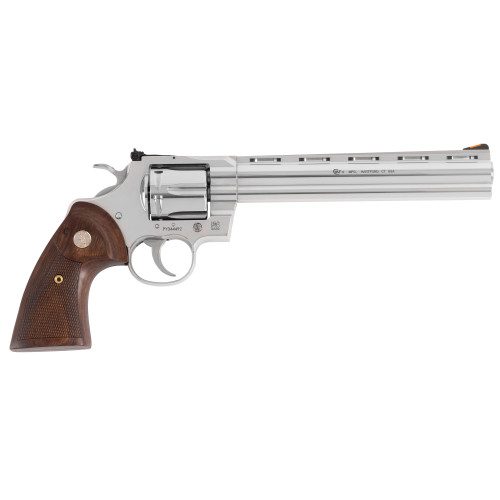 Colt Python 357 Magnum/38 Special, 8" Barrel, Stainless, Walnut Grip, 6rd - Call of Duty Modern Warfare 2 | The Gun Shop