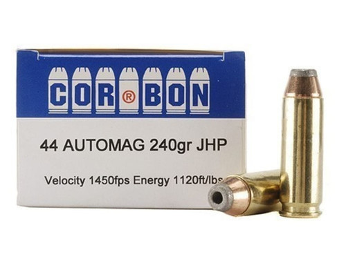 Cor Bon Hunter .44 Remington Mag, 240gr, Jacketed Hollow Point, 20Bx/25Cs - Ammo | The Gun Shop