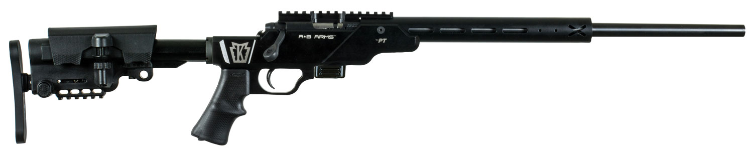 Crickett 722 PT 22 LR 20" 7+1 Blued A-B Arms Mod X w/Aluminum Chassis