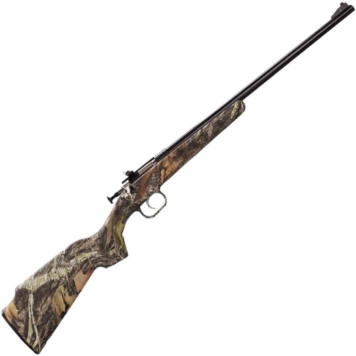 Crickett Synthetic Stock Compact Mossy Oak Break-Up Infinity Camo/Blued Bolt Action Rifle - 22 Long Rifle - 16.1in - Rifles | The Gun Shop