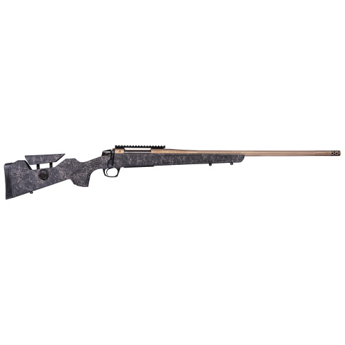 CVA Cascade Long Range Hunter 308 Winchester, 22" Threaded Bronze Barrel, Black w/ Smoked Bronze Web, 4rd - CVA | The Gun Shop