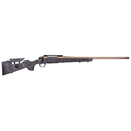 CVA Cascade Long Range Hunter 300 Winchester Magnum, 24" Threaded Bronze Barrel, Black w/ Smoked Bronze Web, 3rd - CVA | The Gun Shop
