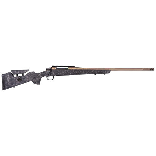 CVA Cascade LR Hunter 300 PRC, 26" Threaded Barrel, Black w/ Smoked Bronze Web, 3rd - CVA | The Gun Shop