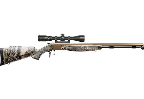 CVA Crossfire 50 Caliber, 26" Barrel, Realtree Excape Camo, KonusPro 3-9x40mm Scope, 1rd - CVA | The Gun Shop