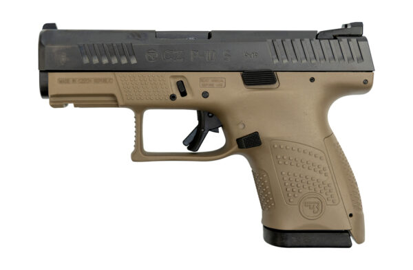 CZ P-10 Sub Compact 9mm, 3.5" Barrel, Fixed Sights, Flat Dark Earth, 10rd