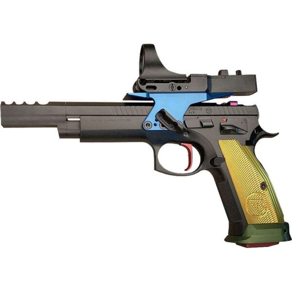 cz-75-parrot-9mm-5-4-fixed-c-more-sights-201-91175-124006 CZ 75 TS Czechmate: Top-Level Performance in Style