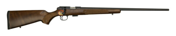 CZ 457 American Unfired-Blemished .22 LR, 24" Barrel, Turkish Walnut, Black, 5rd