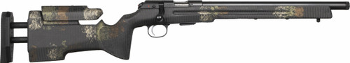 CZ 457 22 LR, 16" Threaded Barrel, Manners Camo, Adjustable Cheek Riser, 5rd - CZ USA | The Gun Shop