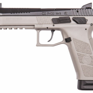 CZ P-09 Suppressor Ready 9mm, 5.15" Barrel, Urban Gray, Night Sights, 21rd