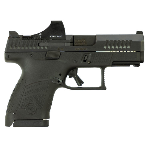 CZ P-10S TALO Exclusive 9mm, 3.5" Barrel, Black, Holosun SCS, 12rd - CZ USA | The Gun Shop