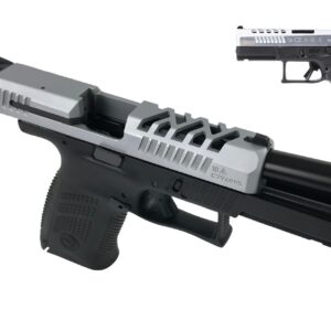 CZ P-10 C 9mm, Exclusive Cajun Gunworks Package, Custom Slide Cuts, 15rd