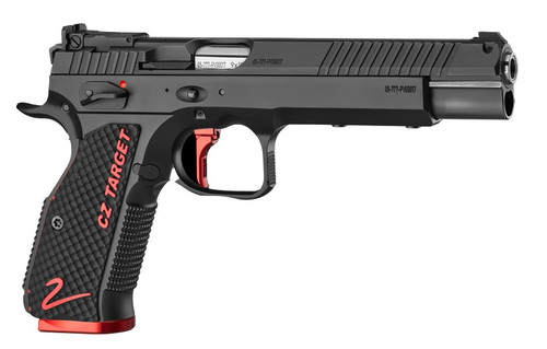 CZ Shadow 2 Target TALO 9mm, 6" Barrel, Red Accents, G10 Grips, 17 - 3 Gun Competition | The Gun Shop