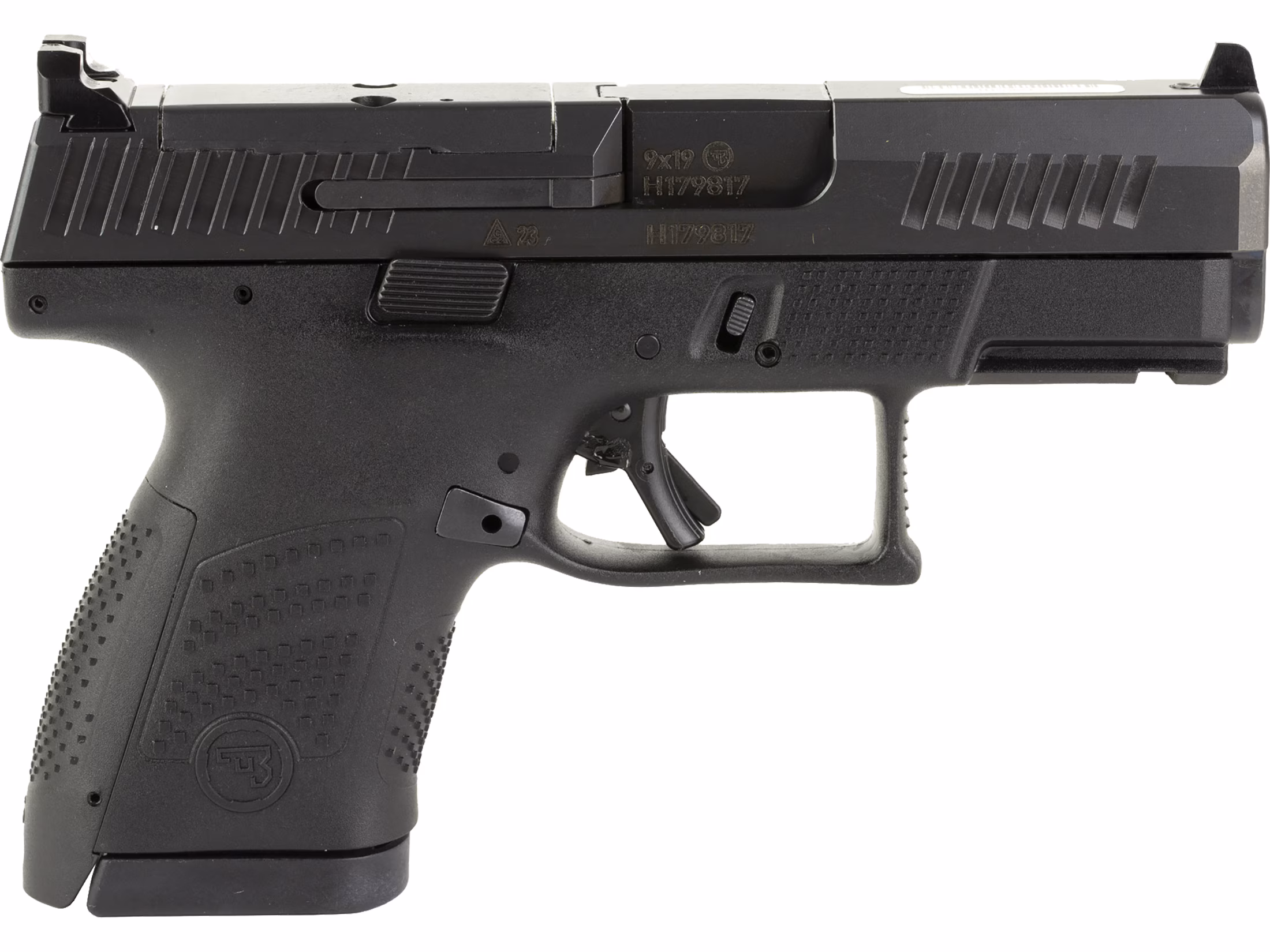 CZ P-10 S Optics Ready 9mm Luger Pistol 3.5 Barrel 12+1 Round Black