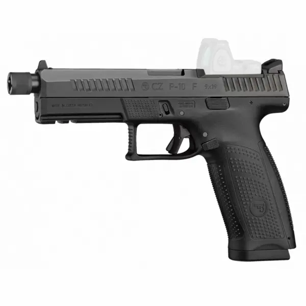 CZ Pistol P-10F OPTIC READY + SUPPRESSOR READY Black Cal. 9mm, 19 Rds