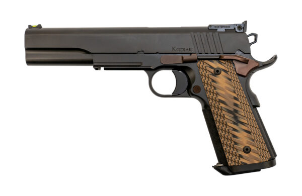 Dan Wesson Kodiak Demo-Model 10mm, 6" Barrel, Brown G10, Black, 8rd