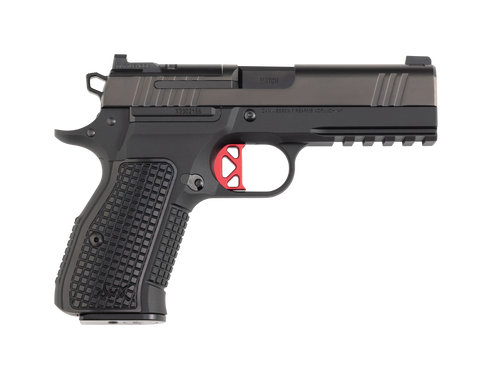 Dan Wesson DWX Compact 9mm, 4" Barrel, Black, Night Sights, Optics Ready, 15rd - Concealed Carry Guns | The Gun Shop