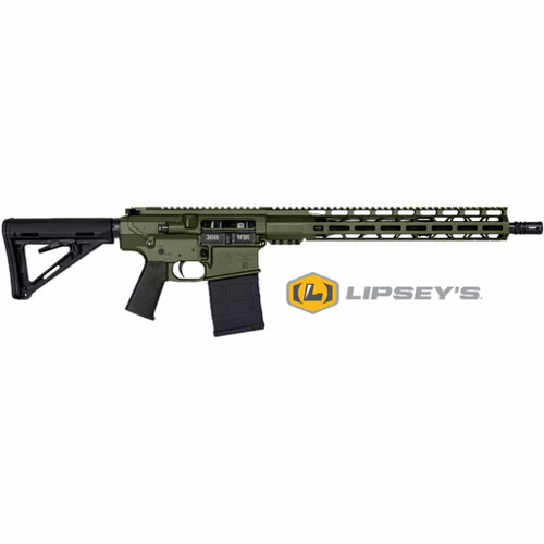 Diamondback Carbon DB10 Lipsey's Exclusive 308 Winchester, 16" Threaded Barrel, Olive Drab Green, M-Lok Rail, 20rd - AR-10 Rifles | The Gun Shop