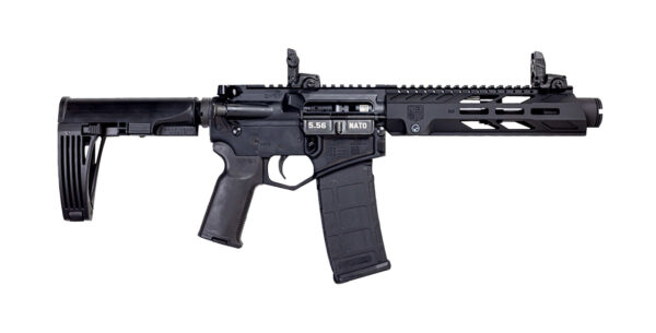 Diamondback DB15 Tactical Pistol 5.56/.223, 7" Barrel, Pro Sights, Black, 30rd
