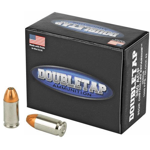 DoubleTap Defense Controlled Expansion 380 ACP, 95gr, JHP, 20Bx/50Cs - Ammo | The Gun Shop