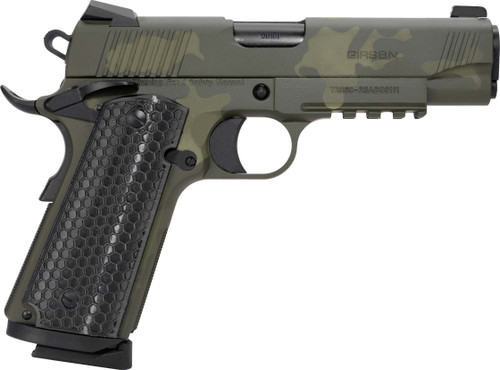 Girsan MC1911 C Untouchable 9mm, 4.4" Barrel, Olive Drab Camo, G10 Grip, 9rd - 1911 Guns | The Gun Shop