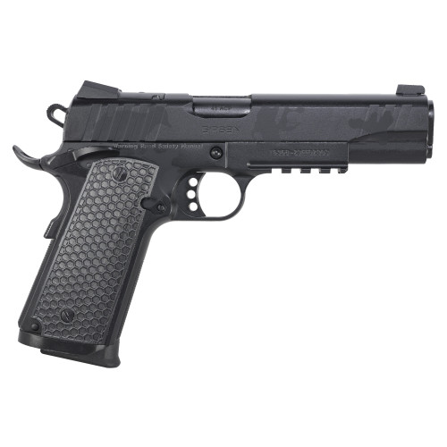 Girsan MC1911S Influencer 45 ACP, 5" Barrel, Black Camo, Optic Ready, 8rd - 1911 Guns | The Gun Shop