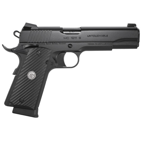 Girsan MC1911S Untouchable 45 ACP, 5" Barrel, Black, G10 Grips, 8rd - 1911 Guns | The Gun Shop