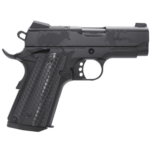Girsan MC1911SC Influencer 45 ACP, 3.4" Barrel, Black Camo, Optic Ready, 6rd - 1911 Guns | The Gun Shop