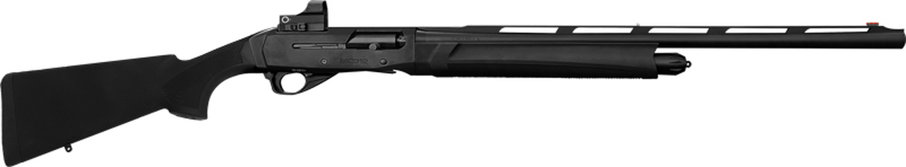 EAA Girsan MC312 Sport 12 Ga, 24" Barrel, Red Dot/Fiber Optic, Black, 7rd