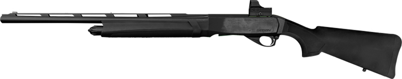 EAA Girsan MC312 Sport 12 Ga, 24" Barrel, Red Dot/Fiber Optic, Black, 7rd