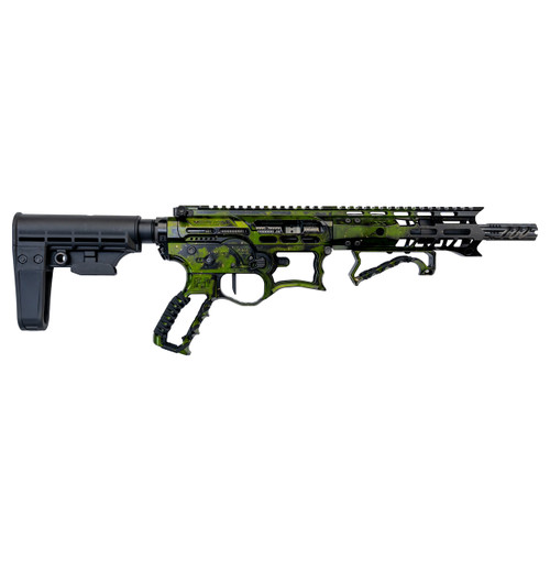 F1 BDRX-15 223 Wylde, 7.5" Barrel, Tippmann Brace, XS7M Handguard, Green Galaxy, 30rd - AR-15 Pistols | The Gun Shop