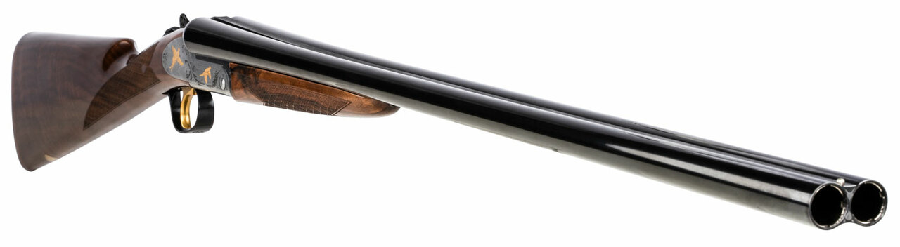 F.A.I.R. Iside Deluxe Prestige SXS 16 Ga, 28" Barrel, Walnut Stock, Blued, 2rd
