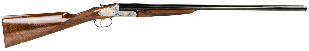 F.A.I.R. Iside Deluxe Prestige SXS 16 Ga, 28" Barrel, Walnut Stock, Blued, 2rd