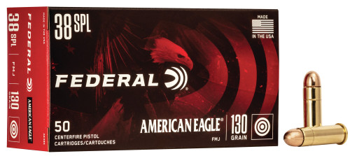 Federal Champion 38 Special, 130gr, Full Metal Jacket, 50rd Box - Ammo | The Gun Shop
