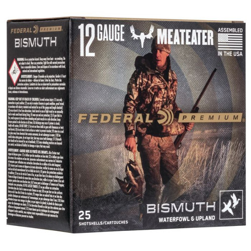 Federal Premium Bismuth 12 Ga, 2.75", 1 1/4 oz, Bismuth, 4 Shot, 25Bx/10Cs - Ammo | The Gun Shop