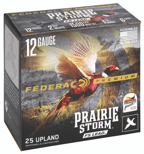 Federal Premium 12 Ga, 2.75", 1 1/4 oz, 6 Shot. 25rd Box - Ammo | The Gun Shop