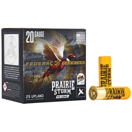 Federal Prairie Storm 20 Ga, 2.75", 1 oz, 6 Shot, 25rd Box - Ammo | The Gun Shop