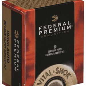 Buy Federal Vital-Shok 10mm 180gr, Trophy Bonded JSP, 20rd Box Federal