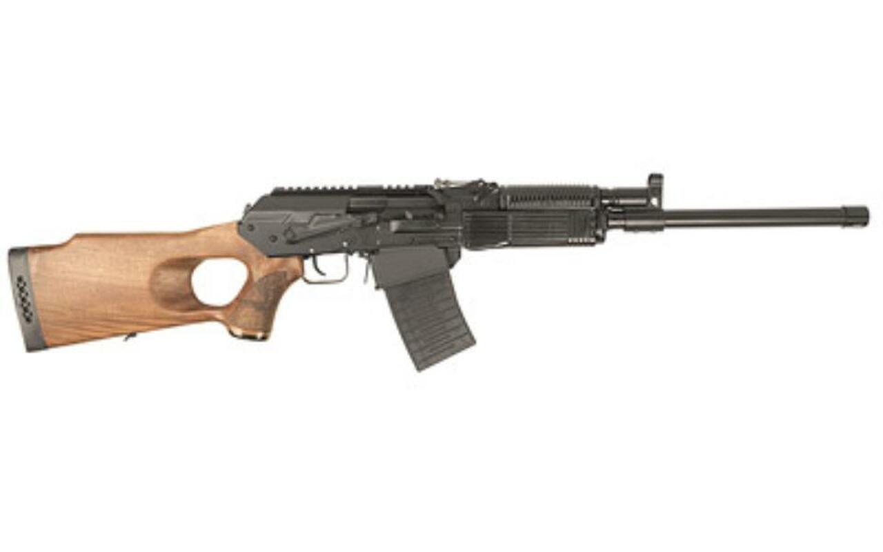 Fime Group Vepr 12 12 Ga, 19" Chrome Lined Threaded Barrel, Thumbhole Wood Stock, 1-5Rd Mag