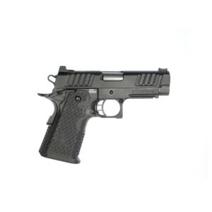Staccato C2 9mm, 3.9" Bull Barrel, Fiber/Dawson Charger, Black DLC, 16/17rd