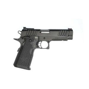 STI Staccato P 9mm, 4.4" Bull Barrel, Fiber/Adj. Tactical Sights, DLC, 17/20rd