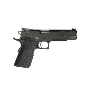 STI Staccato R 9mm, 5" Bushing Barrel, Fiber/Adj. Sights, Black DLC, 3x 10rd