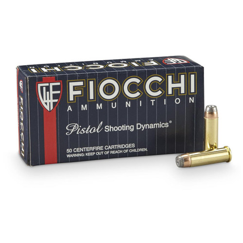 Fiocchi Shooting Dynamics 38 Special, 148gr, Semi-Jacketed Hollow Point, 50rd Box - Ammo | The Gun Shop