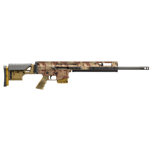 FN SCAR 20S 308 Winchester, 20" Barrel, Chocolate Chip Desert Camo, 10rd - Firearm | The Gun Shop