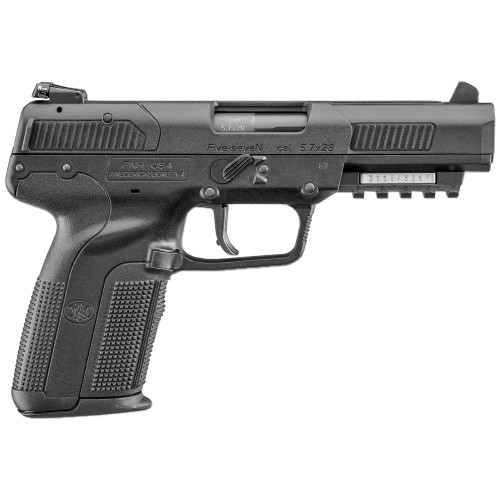 FN Five-seveN 5.7x28mm, 4.8" Barrel, Black, Adjustable Sights, 10rd - Firearm | The Gun Shop