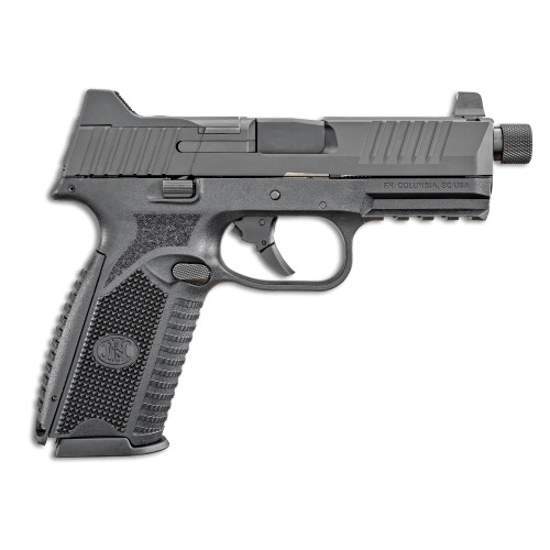 FN 509 Tactical 9mm, 4.5" Threaded Barrel, Black, 10rd - Firearm | The Gun Shop