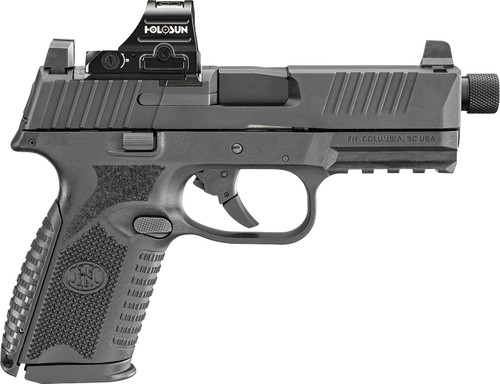 FN 509MT Tactical 9mm, 4.5" Threaded Barrel, Black, Holosun 407C Red Dot Sight, 10rd - Firearm | The Gun Shop